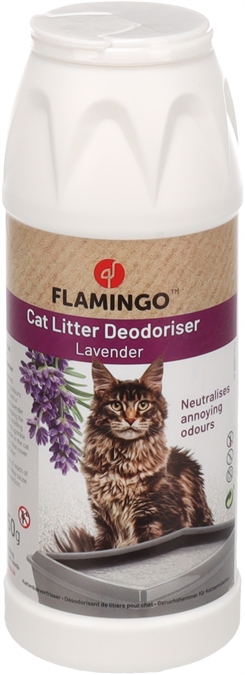 Kattesand deodorizer - frisk lavendel duft